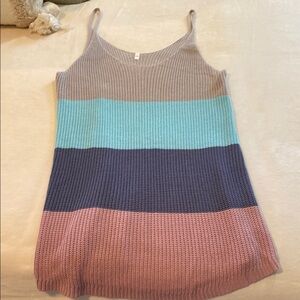Colorful Striped Tank Top